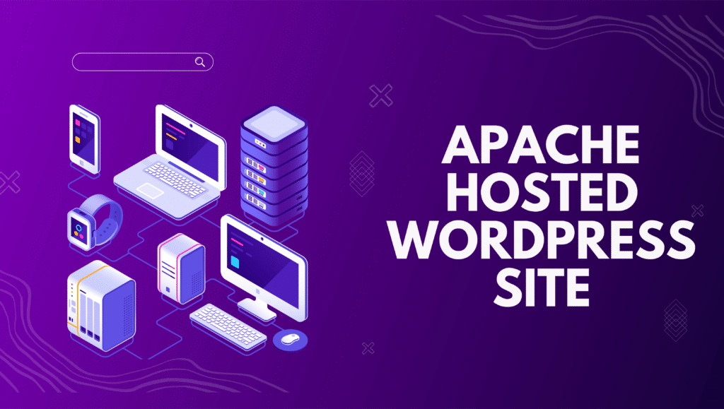 Apache hosted WordPress site